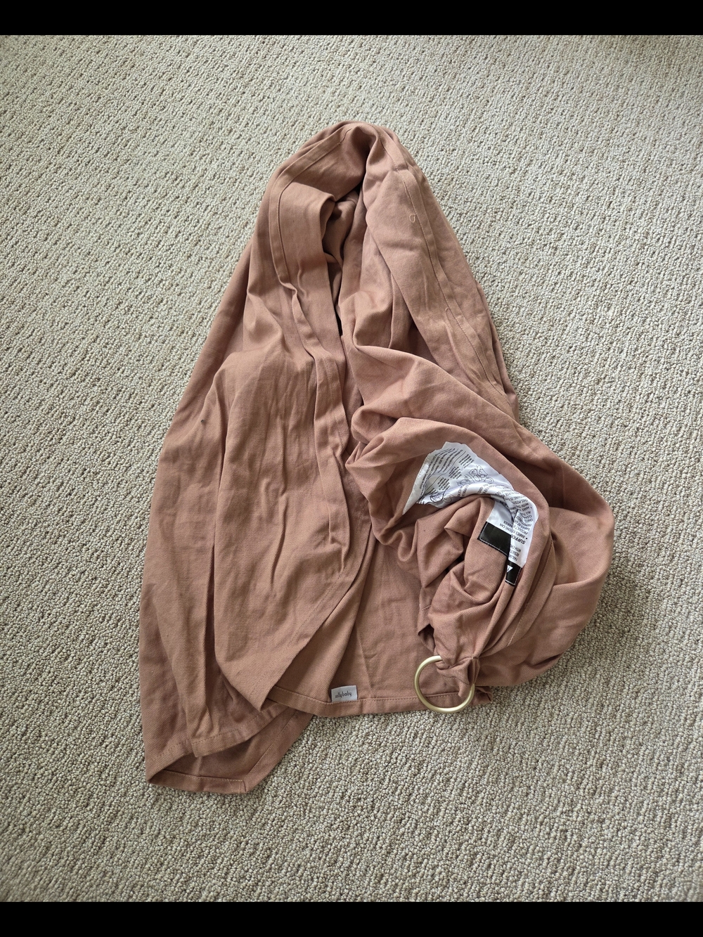 solly baby Rosewood Knit Ring Sling